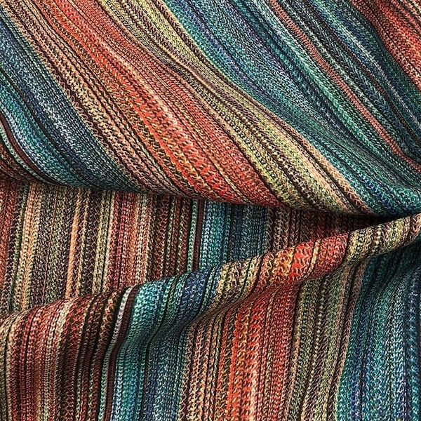 Striped fabric, lined fabric, pinstripe fabric, bohemian fabric, Striped vintage fabric, upholstery fabric, curtain fabric, kilim fabric