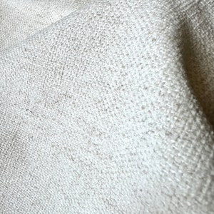 LINEN Upholstery Fabric, heavy weight natural Linen fabric for chair sofa couch pillow Headboard home decor fabric