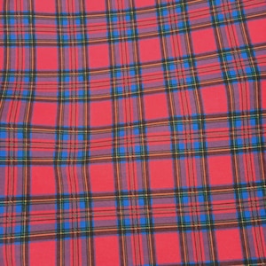red plaid fabric,blue plaid fabric,plaid fabric for home textile, plaid for table runner,tablecloth, christmas decor pillow,christmas fabric