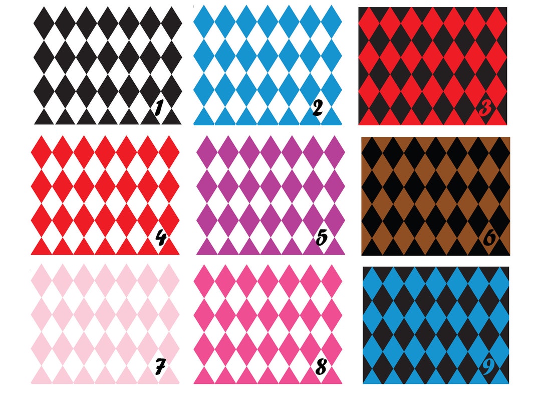 Harlequin Fabric, Diamond Print Fabric, Black White Upholstery Fabric