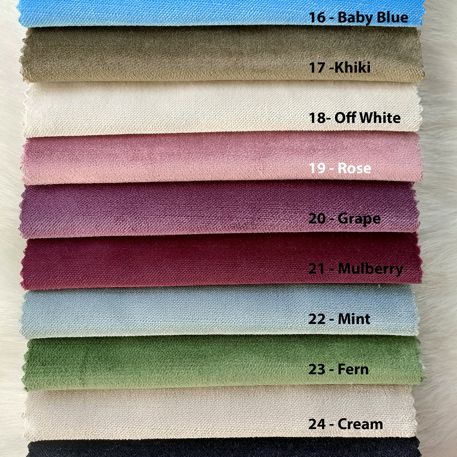 VELVET Fabric Upholstery Fabric For Chair Sofa Velvet Curtain Bed 