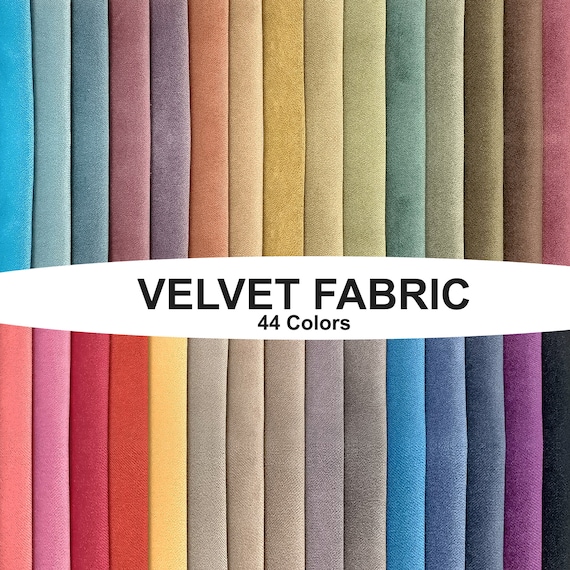 Velvet sofa fabric discount
