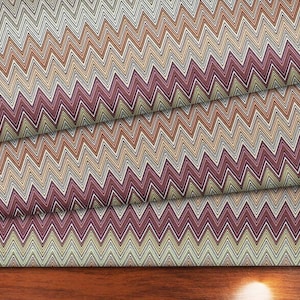 Burgundy Chevron, zig zag pattern fabric  by the yard curtain upholstery fabric, chair, curtain, home textile fabric