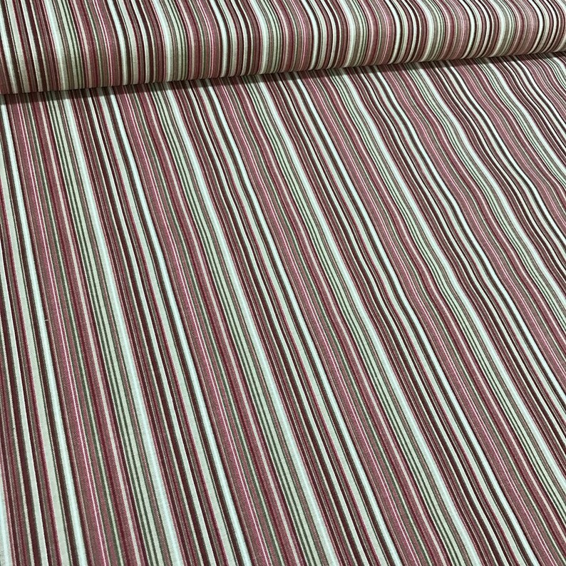 outdoor canvas fabric striped Cotton Duck Canvas Fabric by the yard Blue Striped Cotton Canvas Fabric indoor
