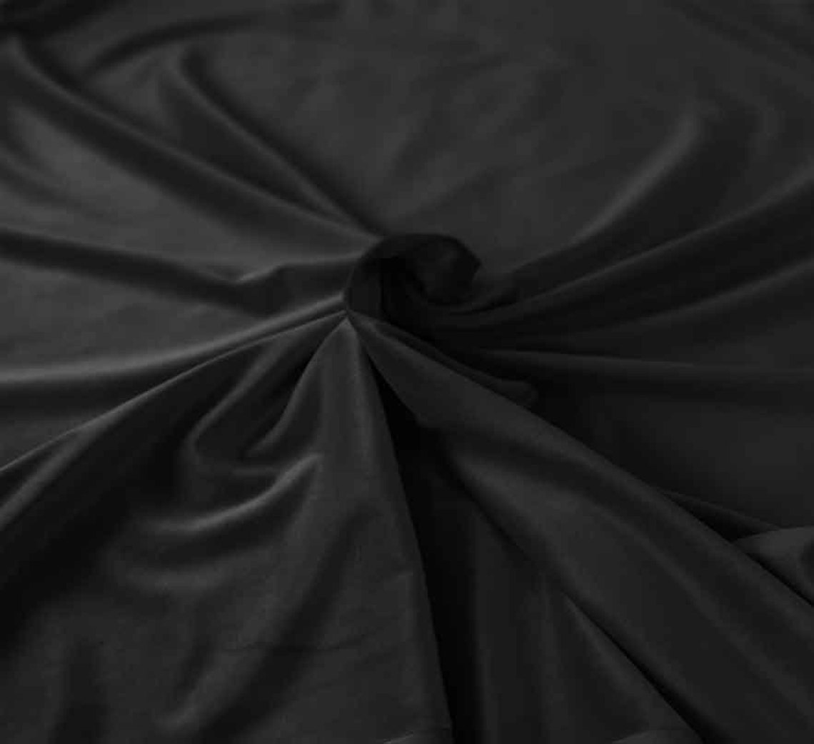 Black Velvet Upholstery Fabric Black Velvet Chair Fabric Etsy