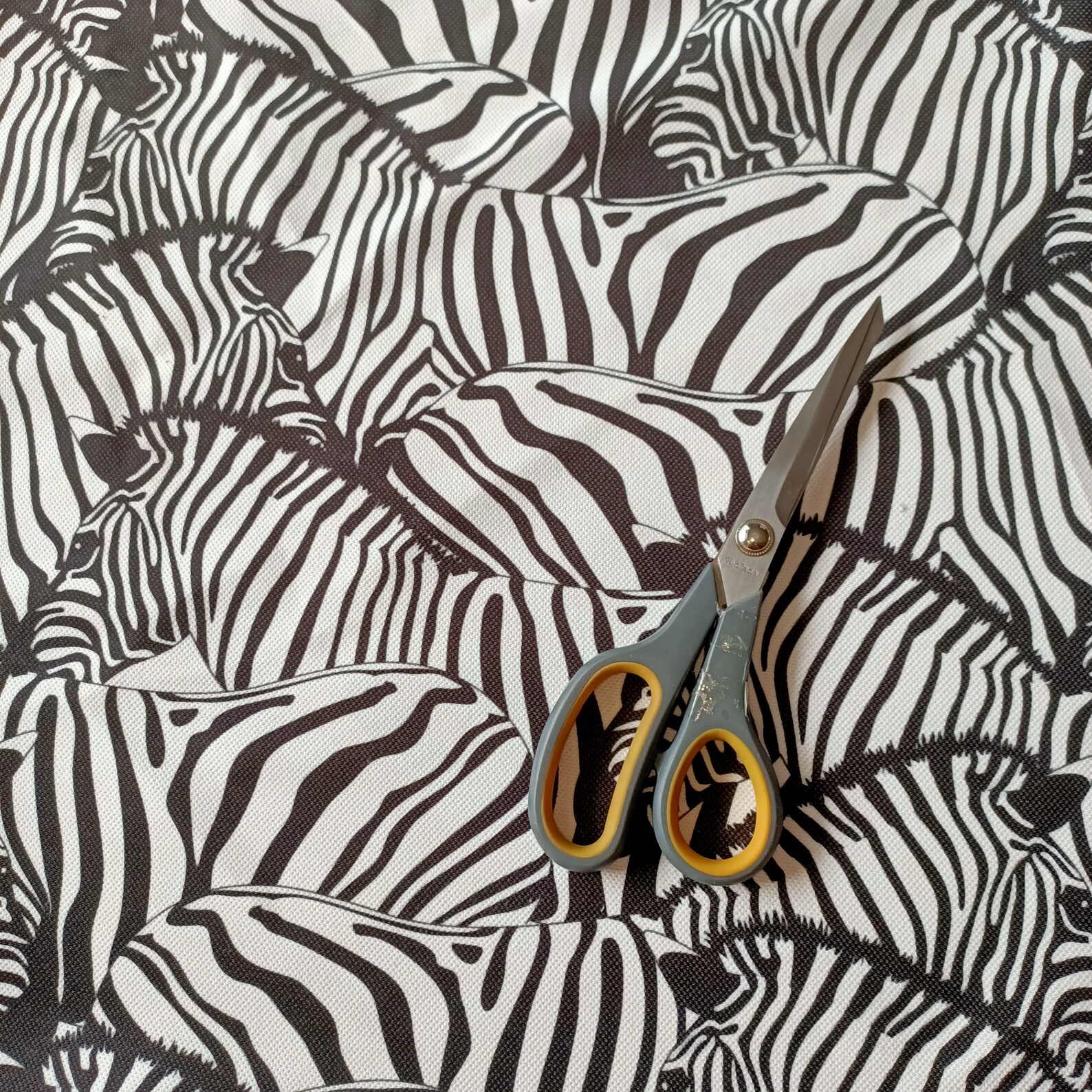 Zebra Print Fabric Zebra Uphosltery Black White Fabric Etsy