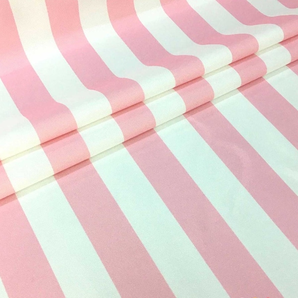 Blush pink striped fabric, upholstery soft pink fabric,furniture, chair fabric, DIY fabric, blush pink fabric, stripes fabric