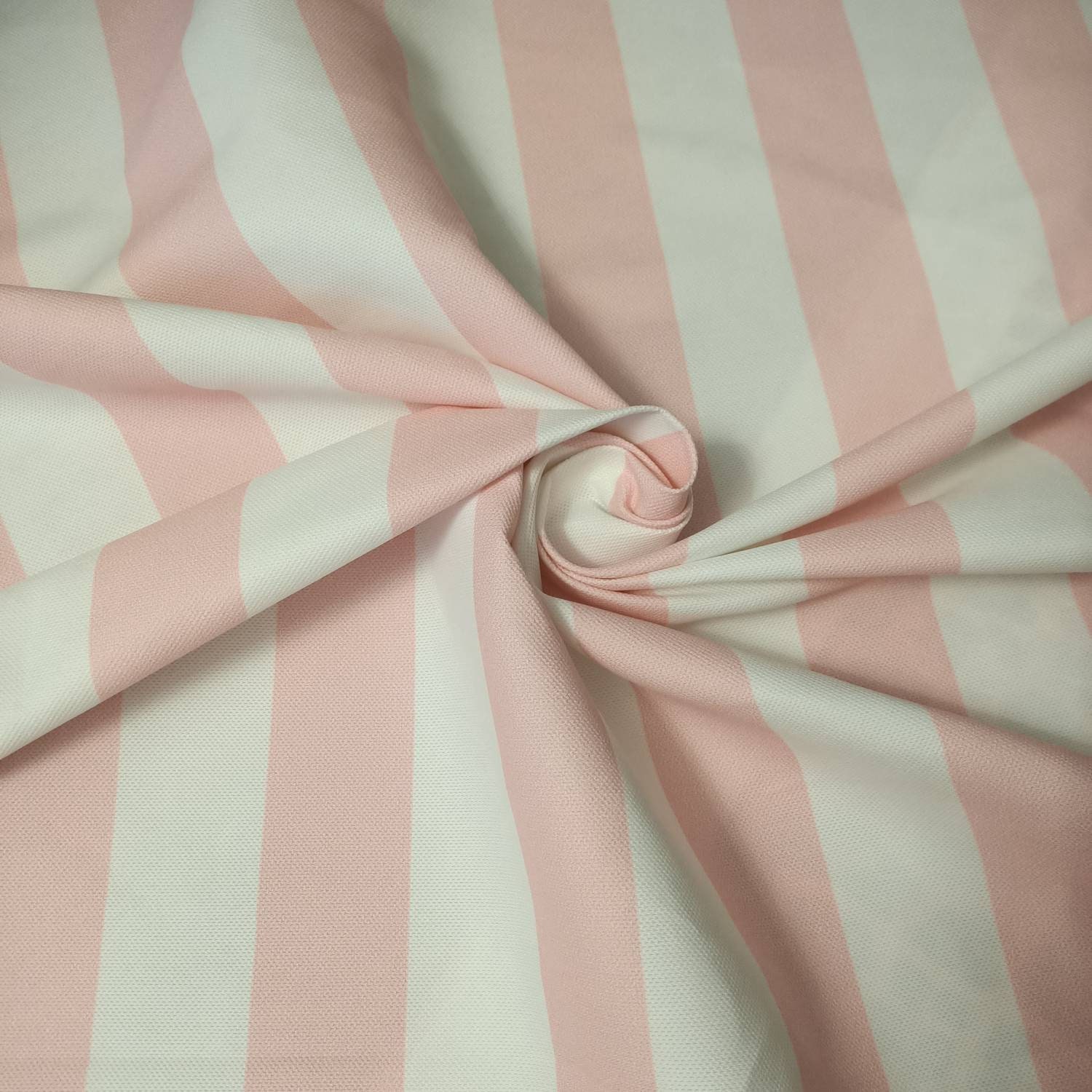 Blush Pink Striped Fabric Upholstery Soft Pink Fabric Pearl Etsy