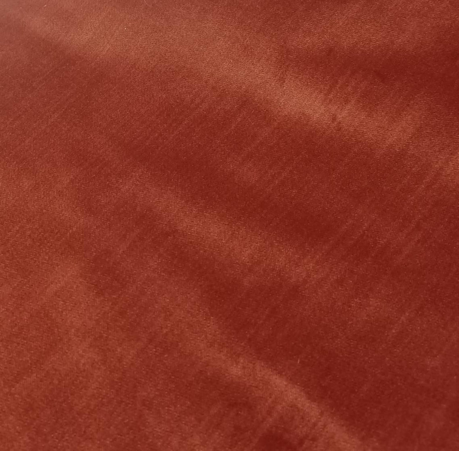 Terracotta Velvet Upholstery Fabric Rust Velvet Chair Fabric Etsy