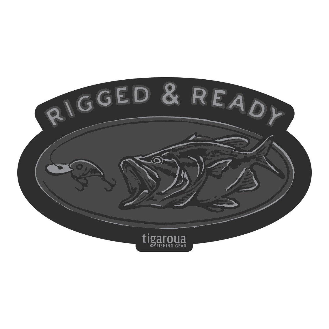 Rigged and Ready Sticker Etsy