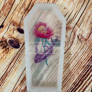Coffin trinket decorative tray