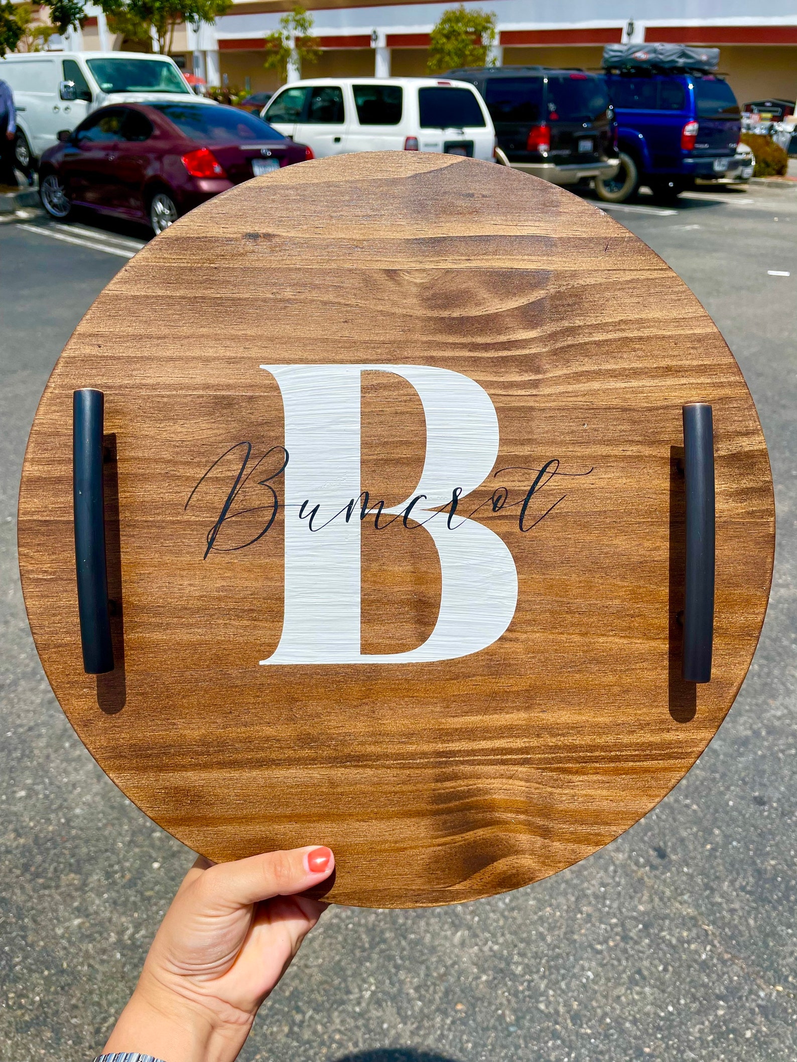 Personalized serving tray Etsy