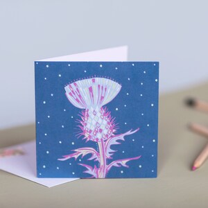 Thistle Greeting card