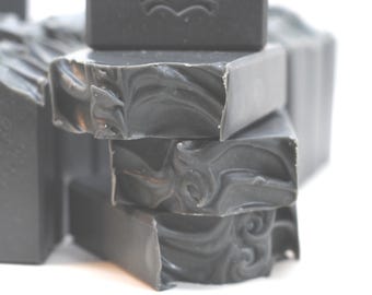Activated Charcoal & Tea Tree Oil Soap - Vegan - Gentle and detoxifying