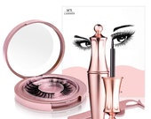Magnetic False Eyelashes Natural Eye Lashes Extension Liquid Eyeliner Tweezer