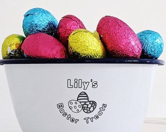 Personalised Easter Treats - Engraved Enamel