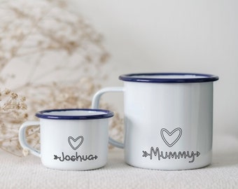 Mummy and Child Matching Mugs for Mothers Day and More