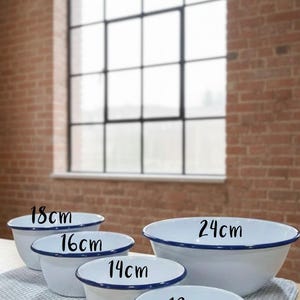 Your Text Here - Engraved Enamel Snack Bowl - Personalised Bowl For Popcorn, Crisps, Cereal etc image 12