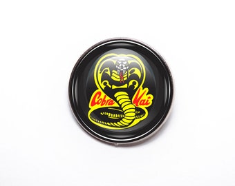 The Karate Kid Inspired Cobra Kai 25mm Pin Badge