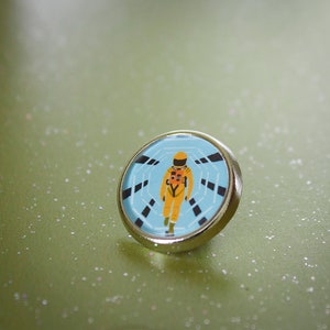 2001 Een door Space Odyssey geïnspireerde revers-/speldbadge