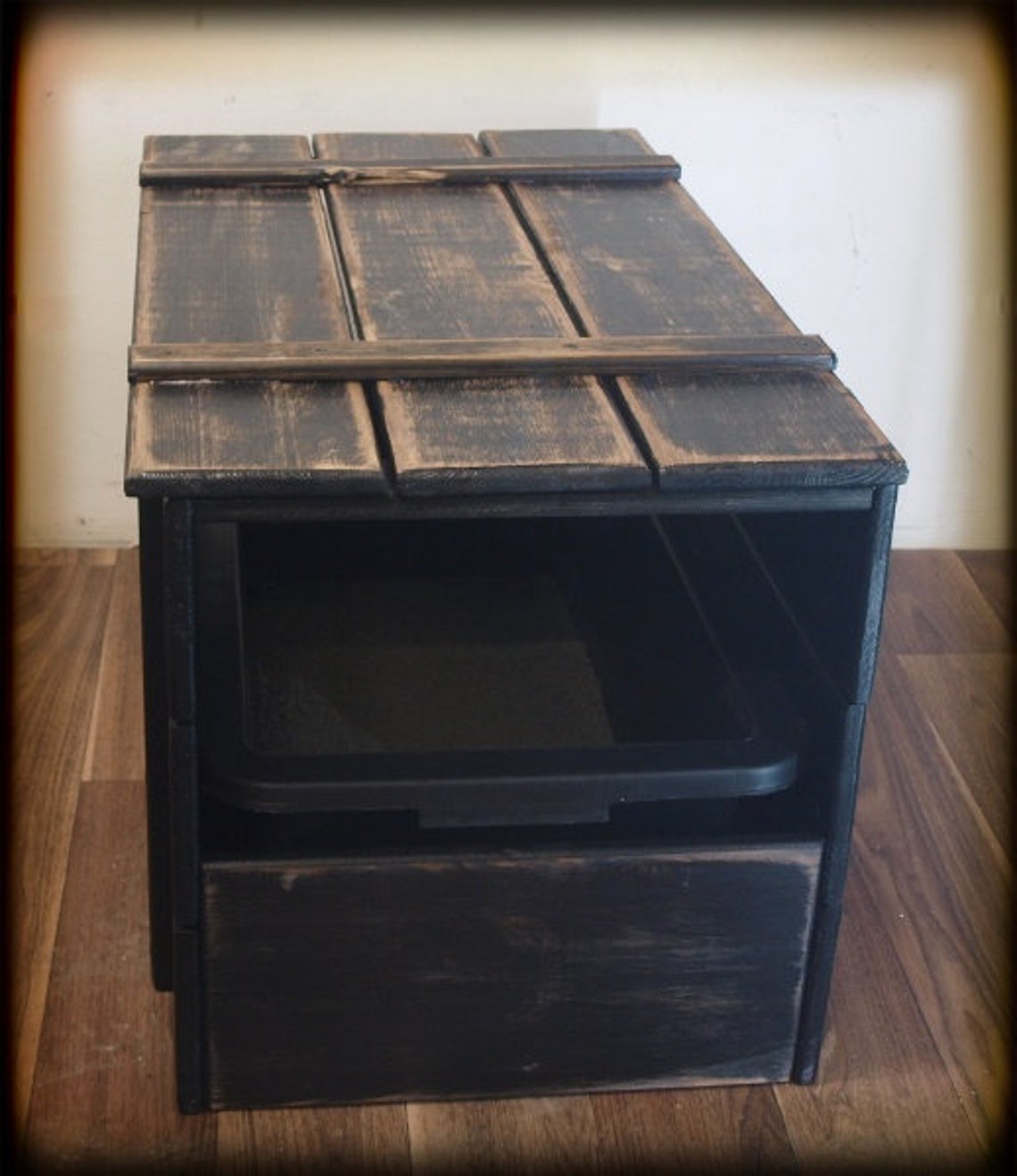 stylische katzentoilette