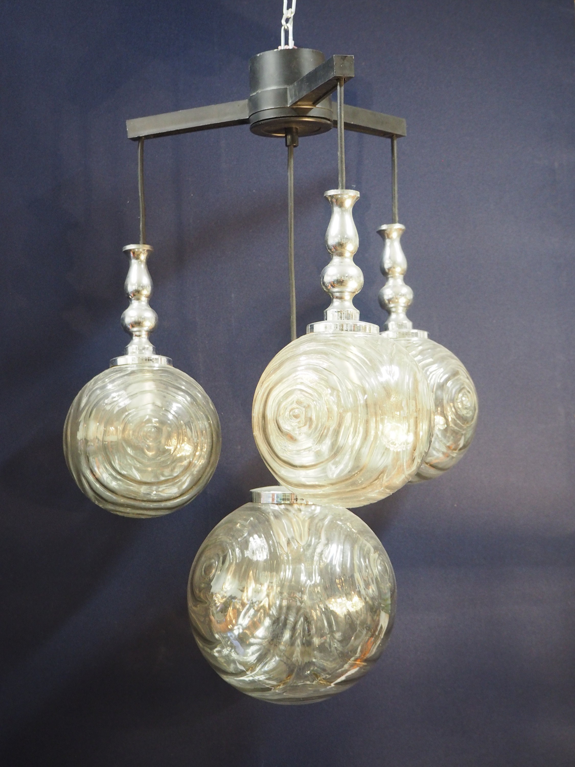 Vintage Midcentury Murano Ceiling Lamp Etsy UK