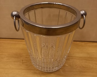 Lead crystal champagne cooler from the 1960s