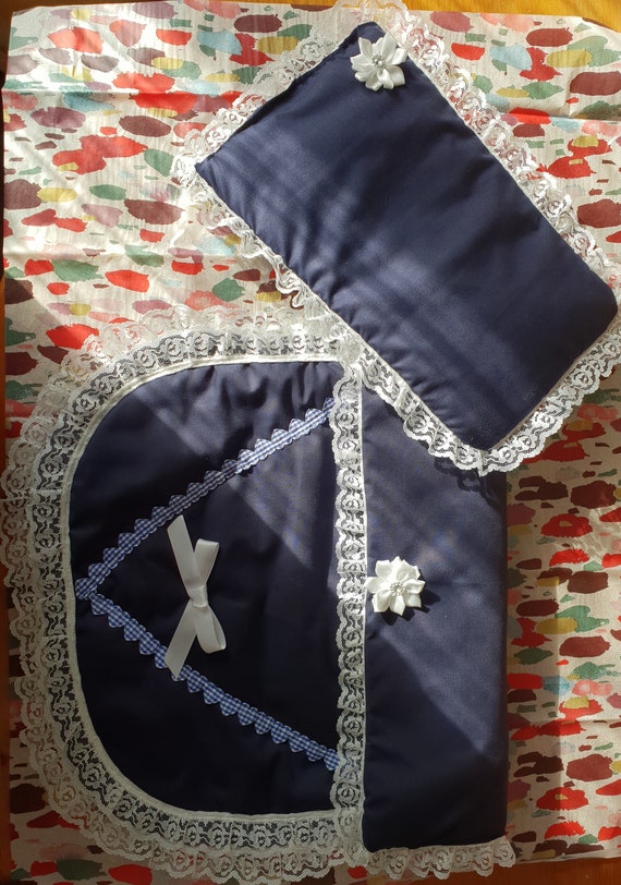 dolls pram blanket sets