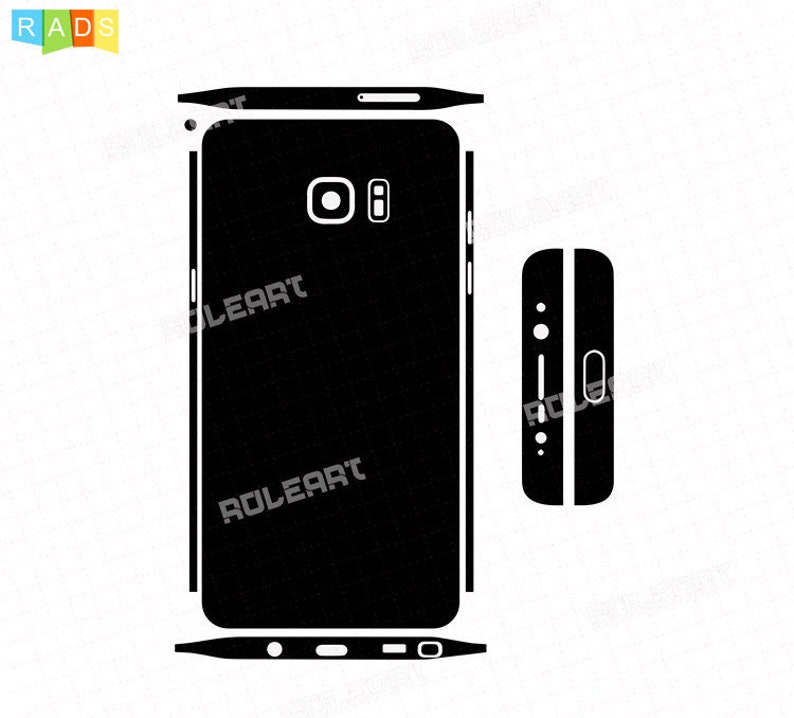 Cuting Plotter Samsung Galaxy Note 7 Skin Cut Template For CNG