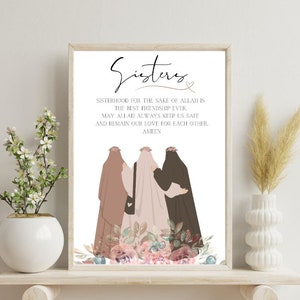 Friendship Prints. Sisterhood Prints, Keepsake Gifts, Digital Prints, Instant Download, Art, Wall Art, Wall Decor