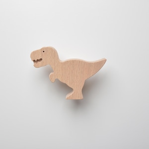Puxadores de móveis de dinossauro, de madeira - decoração de quarto infantil de dinossauro, tema dinossauro - puxadores de gaveta, puxadores de cômoda