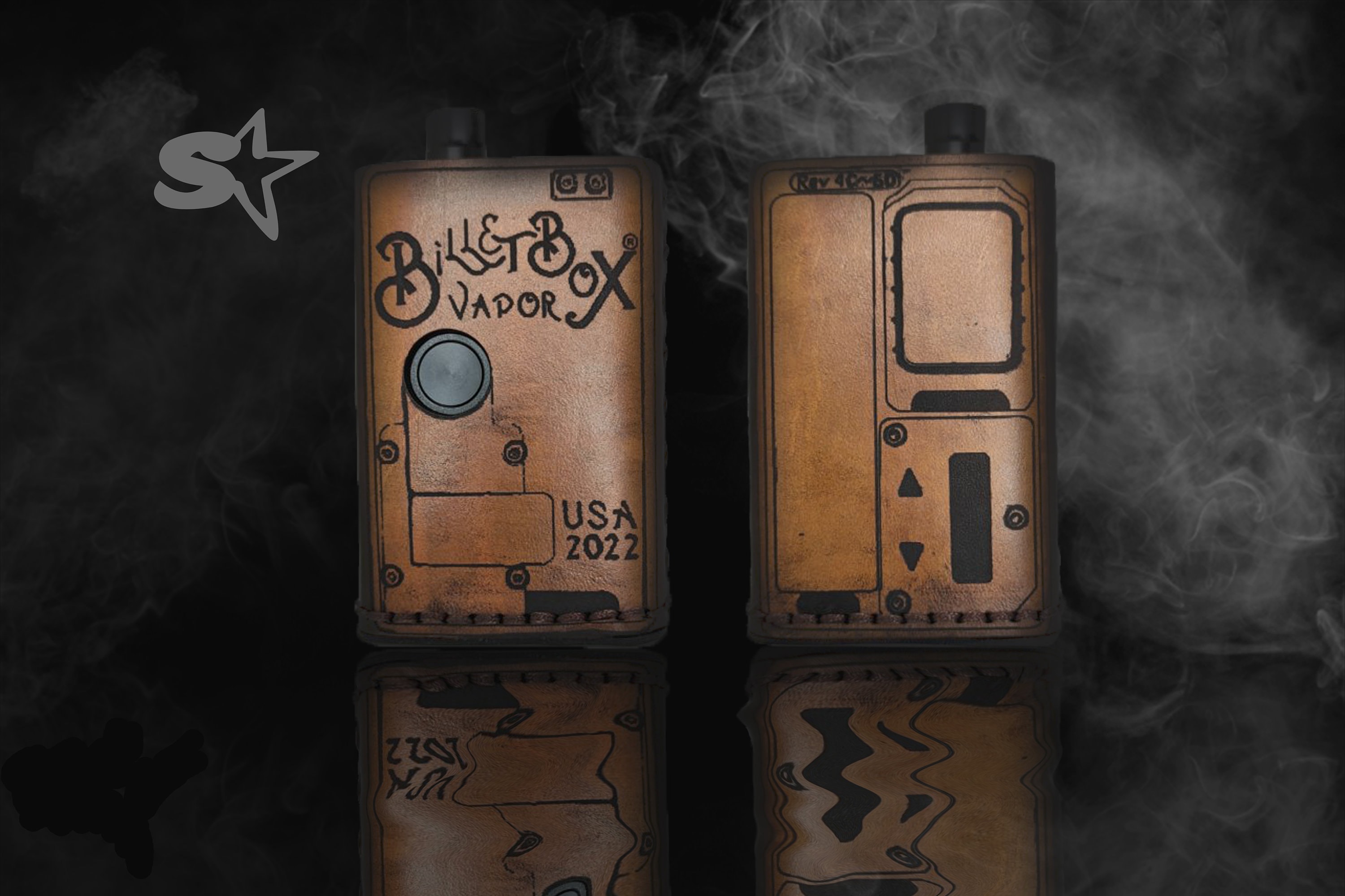 billet box vape Cover Billet Box Front Back