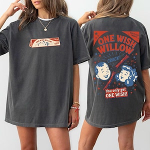One Wish Willow Box T-shirt, Skräckfilmsgrafiktröja, Obsession-tröja bild 6