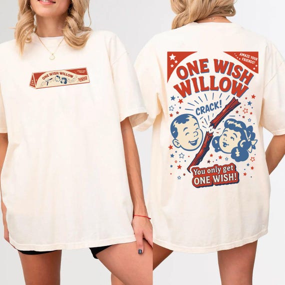 One Wish Willow Box T-Shirt, Horror Movie Graphic Sweatshirt, Obsession Shirt