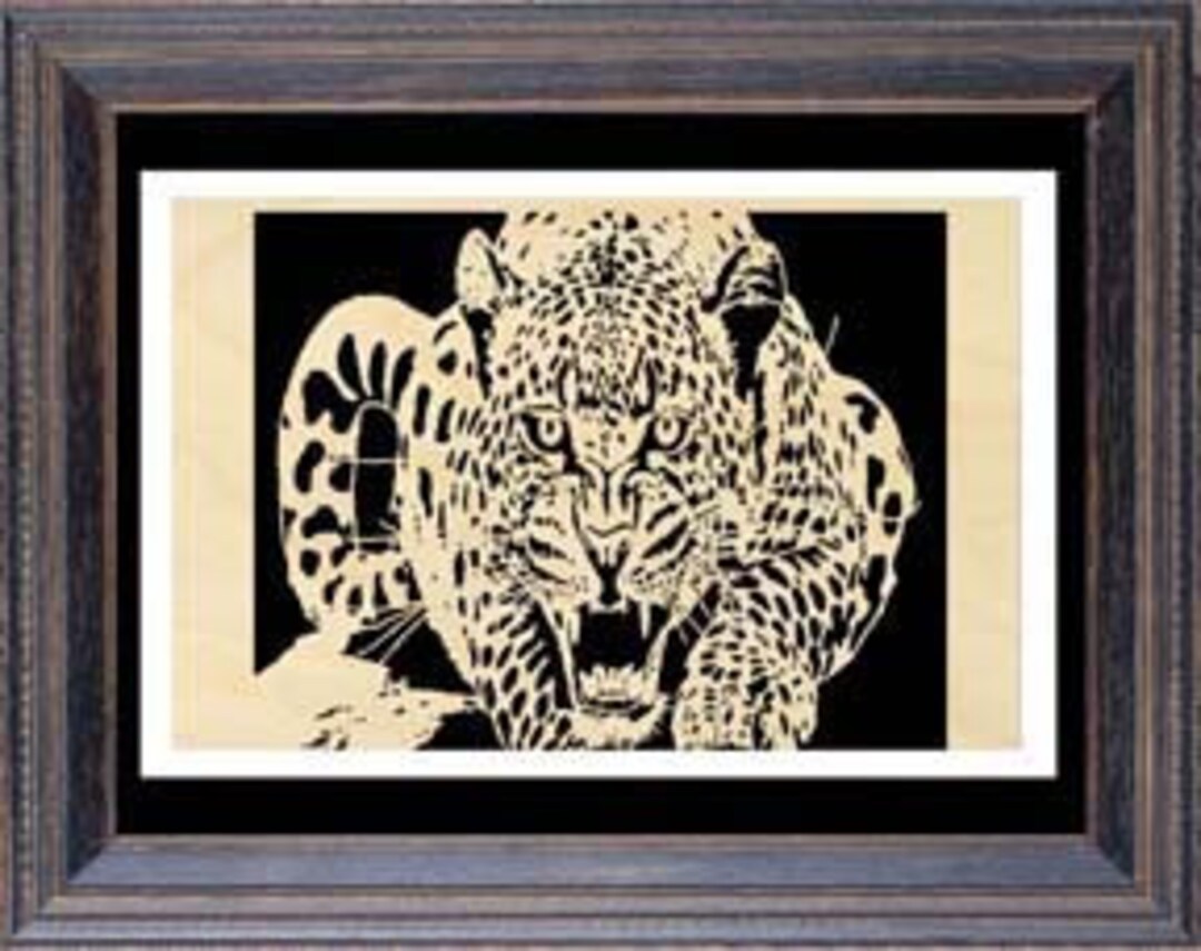 004mw-angry- Scroll Saw Pattern-14x11 Inches - Etsy