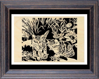 057 - Kitty - Scroll Saw Pattern (pdf)