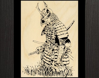 093mw - Samurai - Scroll Saw Pattern (pdf)
