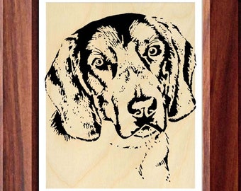 Dog Scroll Saw Pattern – "My Best Friend" Beginner Project (PDF)