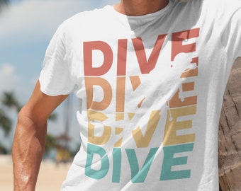 Scuba Diving T-Shirt | Scubadiving | Scuba Diver Gift | Scuba Couple | Deep Sea Diver Shirt | Scuba Dad | Scuba Mom Unisex Softstyle T-Shirt