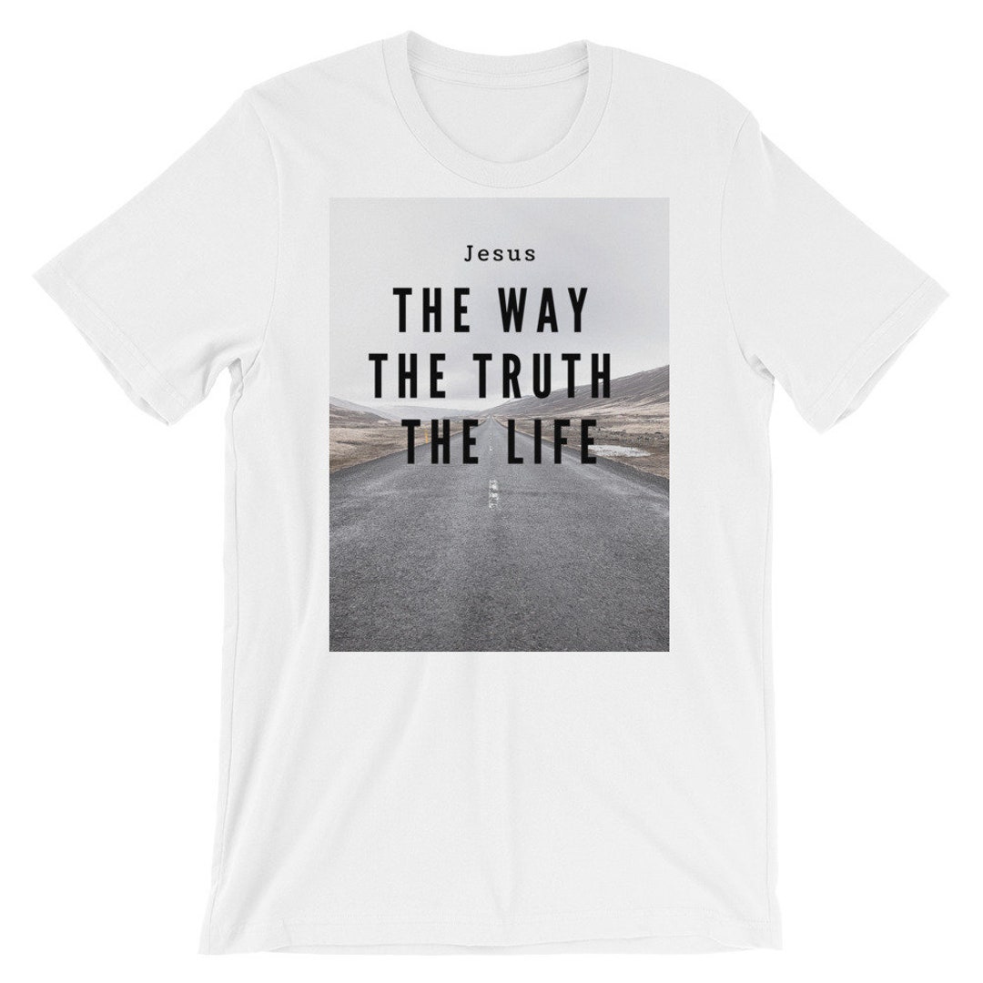 T-shirt Jésus El Camino La Verdad Y La Vida Manches Longues Noir - Taille M Neuf