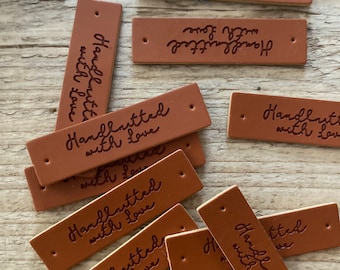 Sew-on labels, 5 pieces