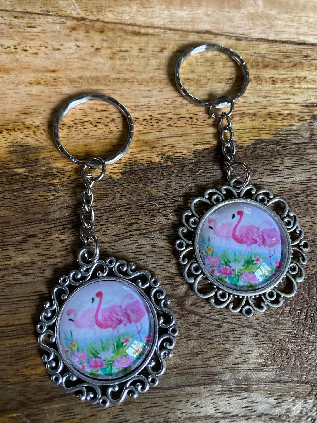 Set of 2 Friendship Pendants / Key Rings in a Set / Handmade Pendant - Etsy