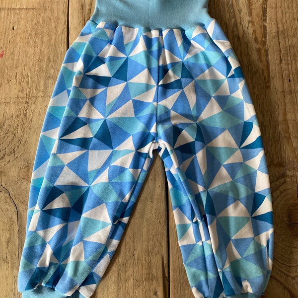 Pantaloni per bambini per ACQUISTO IMMEDIATO - fatti a mano UNIKAT / ragazzi ragazze / bloomers realizzati in BIOSTOFF / sostenibili ed equi / taglia 80/86