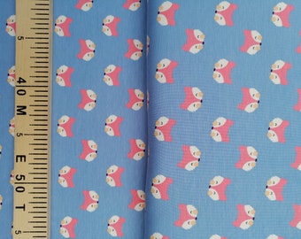 0.50 m/0.54yd jersey fox cotton cotton jersey children's fabric