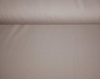 Jersey Interlock da 0,25 m certificato Öko-Tex® secondo lo Standard 100 / Cotone / Jersey beige