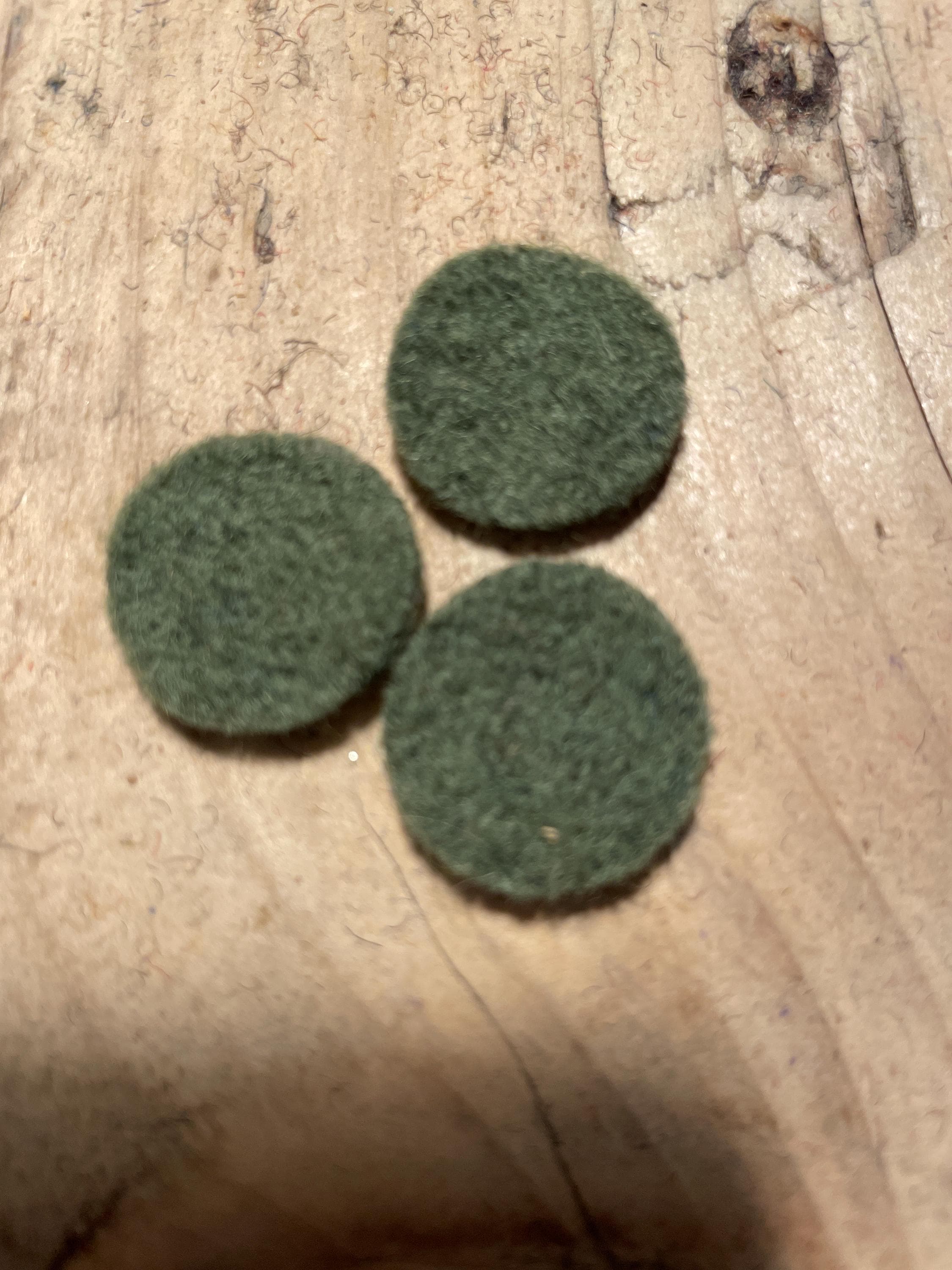 Mini Patches 20 Pieces 1 Cm Mini Patches / Patches Made of Boiled Wool for Repairing ...