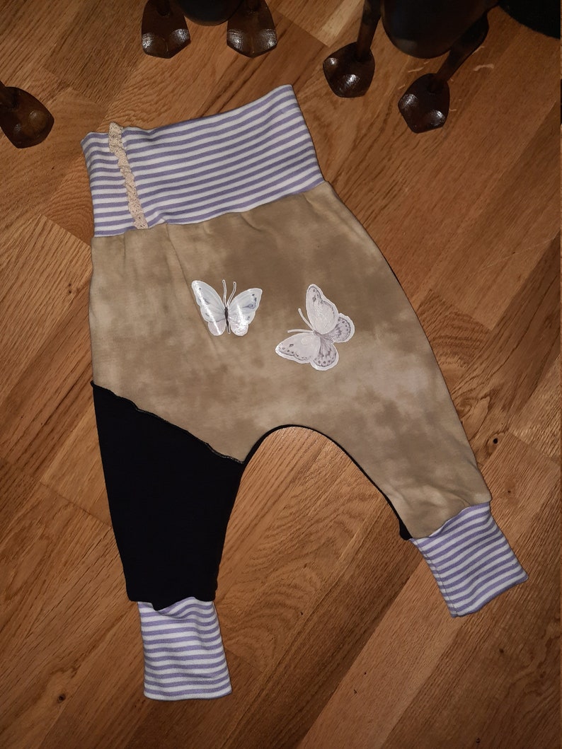 long pump pants mit wachshosen size 6278 butterflies baby stuff baby upcycled instant purchase single piece