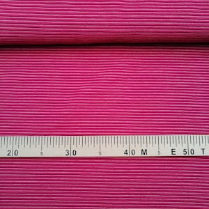 0,25 m tessuti per donna in jersey lavorato a maglia ROSA tessuti per bambini venduti al metro