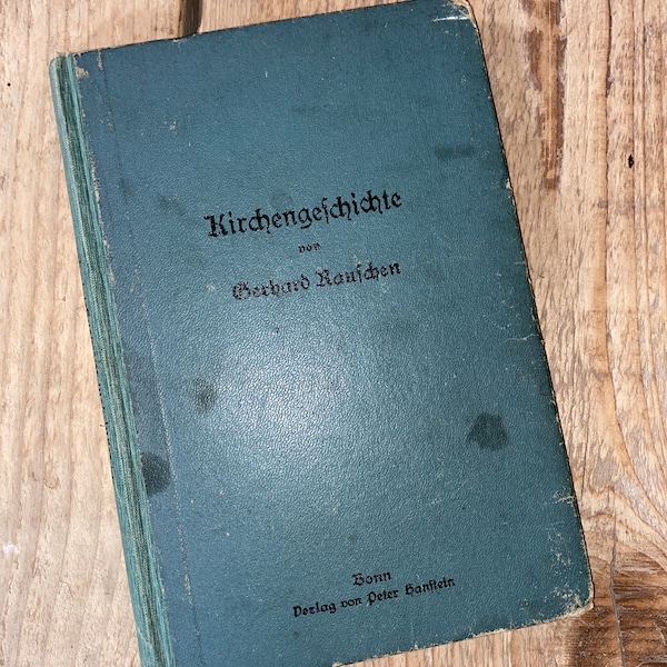 Vintage Altes Buch von 1917 Kirchengedichte  / Altdeutsche Schrift - sehr gut erhalten / Scrapbooking Papier Vintage