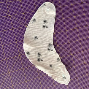 reversible scarf made of muslin cloth